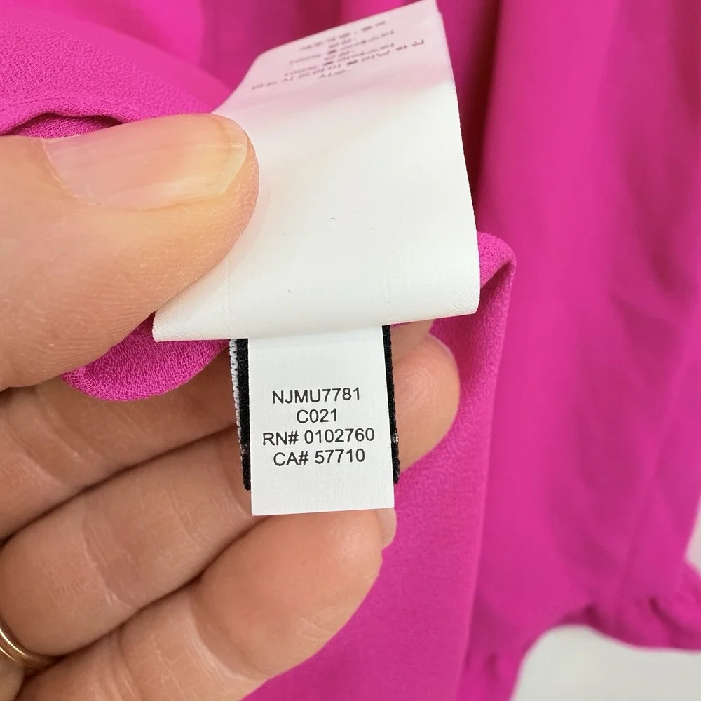 Kate Spade Scenic Route Ruffle Mini Dress Women‎ 4 Boganvilea